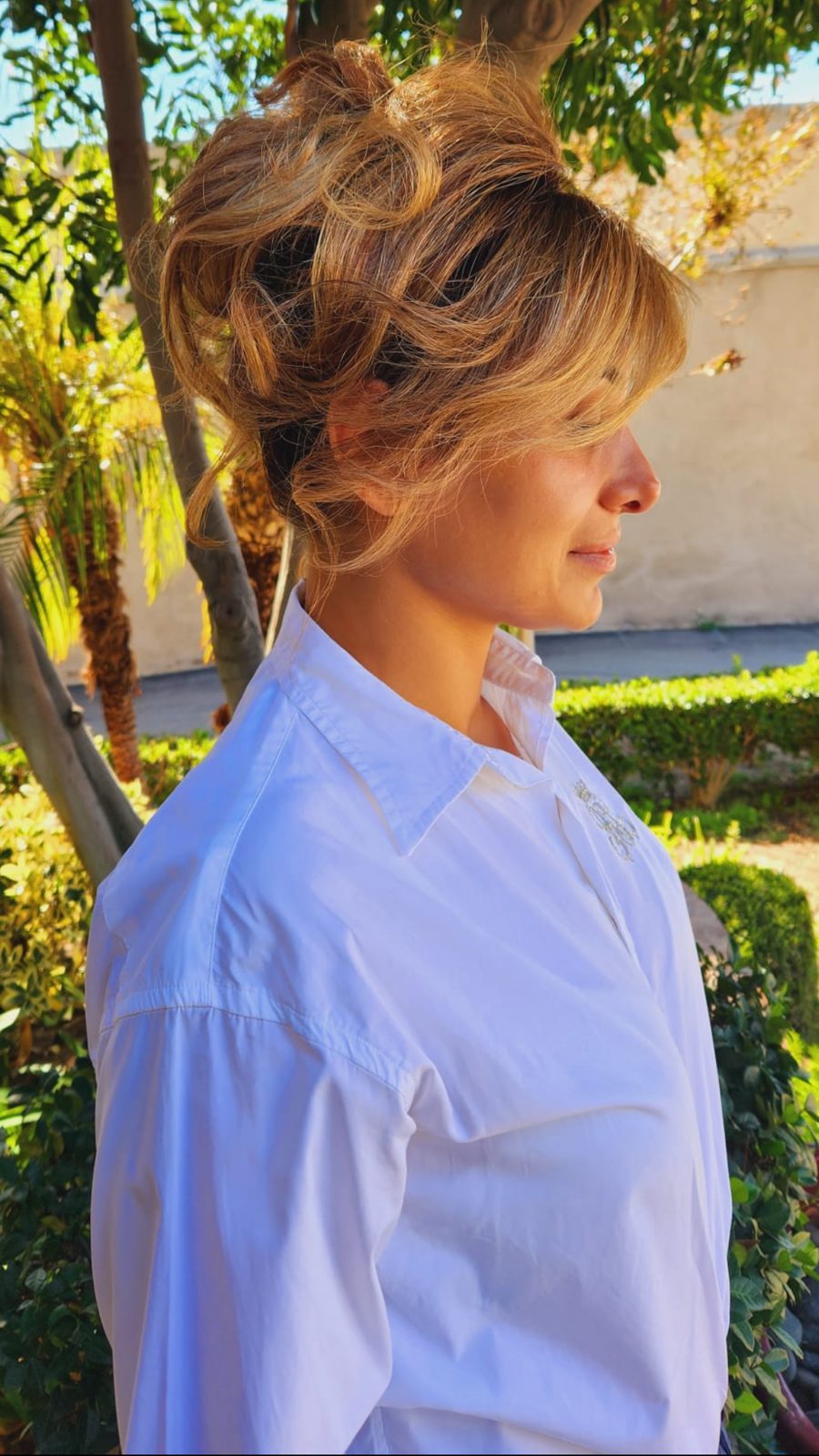 Hair color transformation at Chameleon Beauty Salon